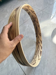 文王鼓圈实木黄玻璃鼓圈原色木纹嘎嘎漂亮支持定制各种尺寸