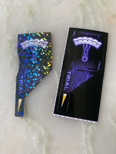 Trial记忆体专用贴纸accel审判加速表专用贴纸,闪贴