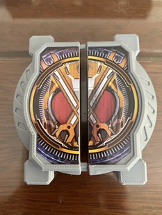 假面骑士时王 沃兹 机械 表盘盖子,只有盖子3d打印灰色