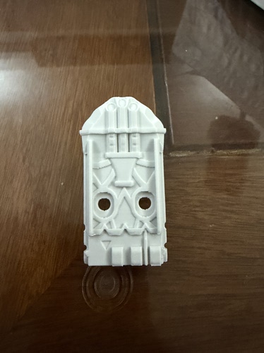 dx kiva魔皇龙哨子，3d打印淡灰色