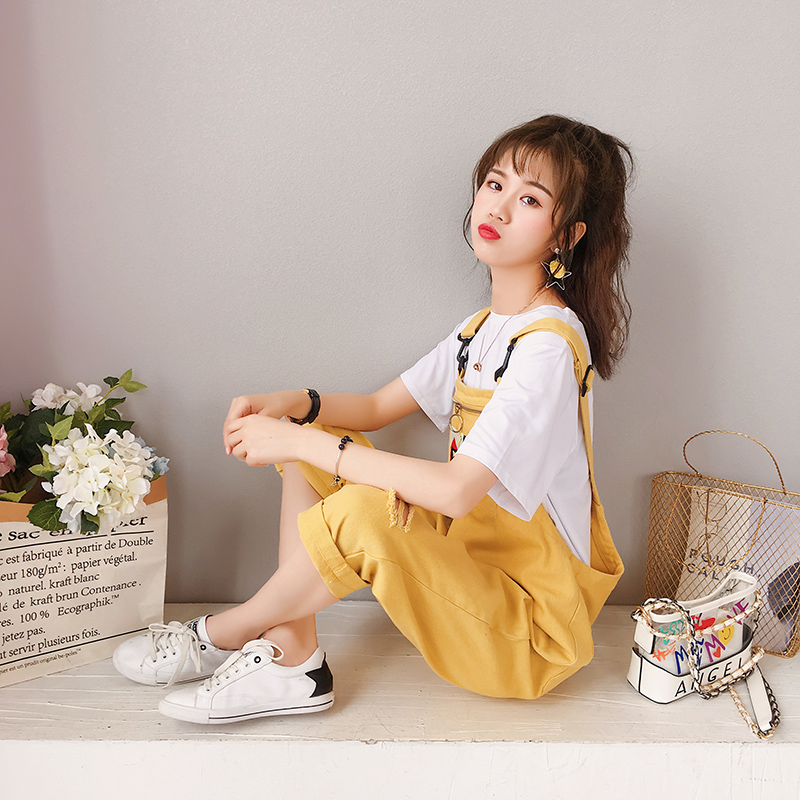±³´ø¿ãÅ®ÏÄÁ½¼þÌ×2018пî¸ÛζÌ××°¿ã×Ó¿íËɺ«°æÑ§Éú°Ù´îulzzang