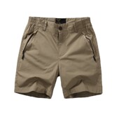 直筒新款 耐磨工装 短裤 AF＆LF夏季 纯色简约士薄款 拉链口袋