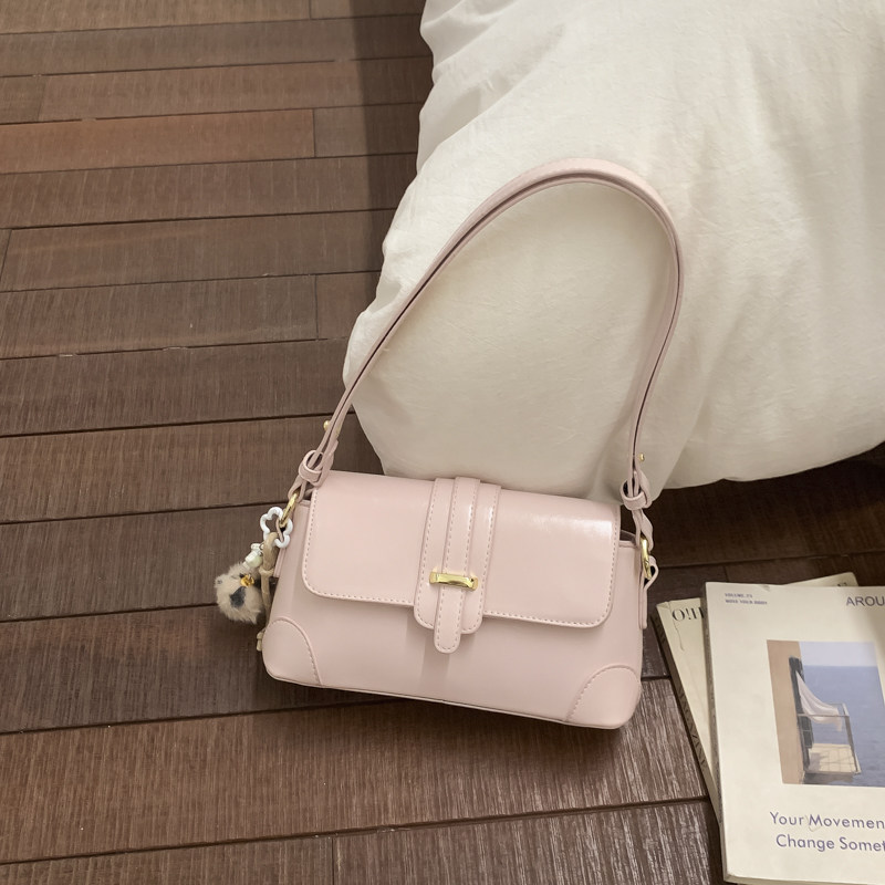 高级感腋下包包女2026新款时尚百搭单肩斜挎包轻奢小众手提法棍包