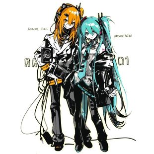 新款初音未来周边立牌足立零高颜值亚克力桌面摆件Miku周边礼物