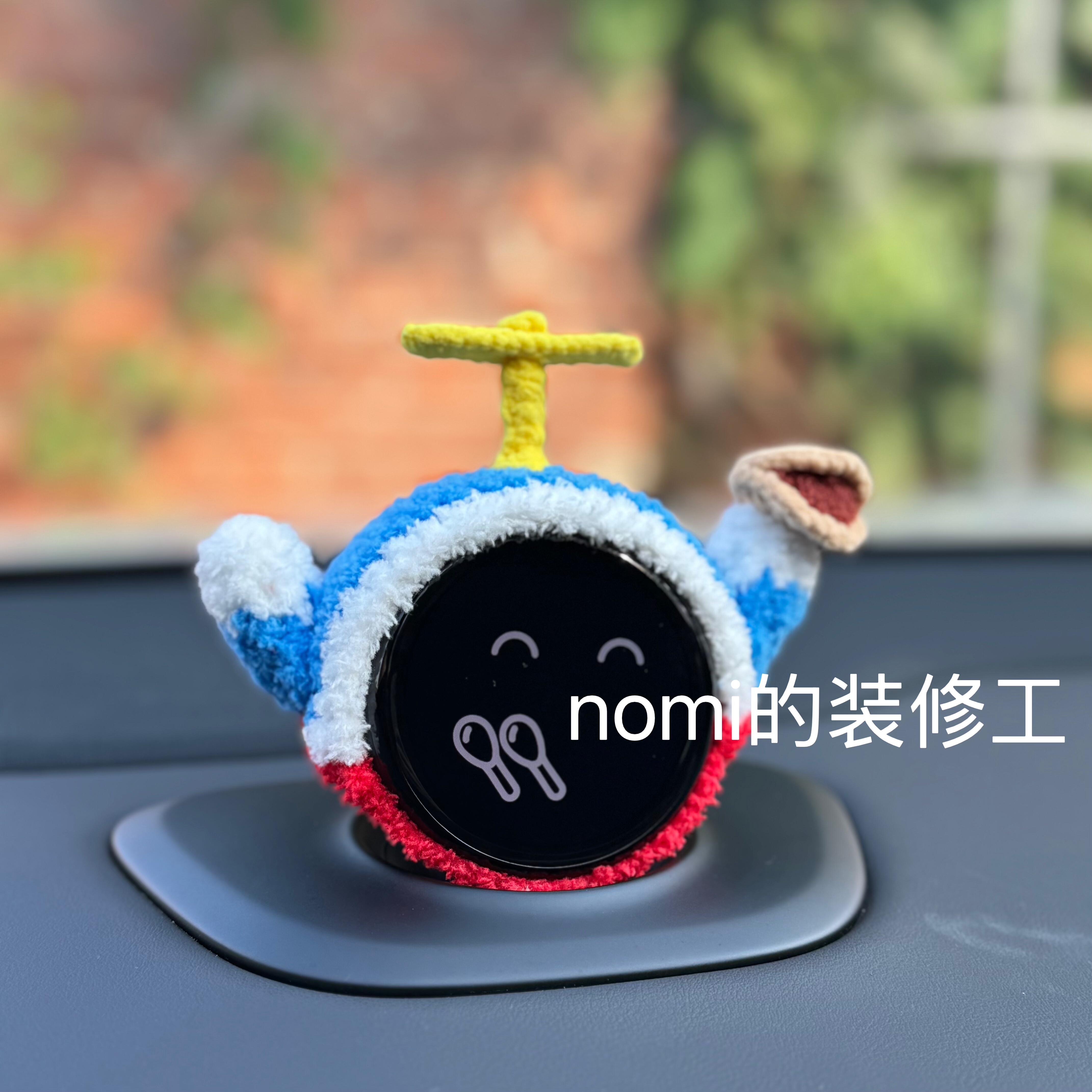 蔚来汽车nomi帽子哆啦A梦 装饰内饰配饰nomi装饰