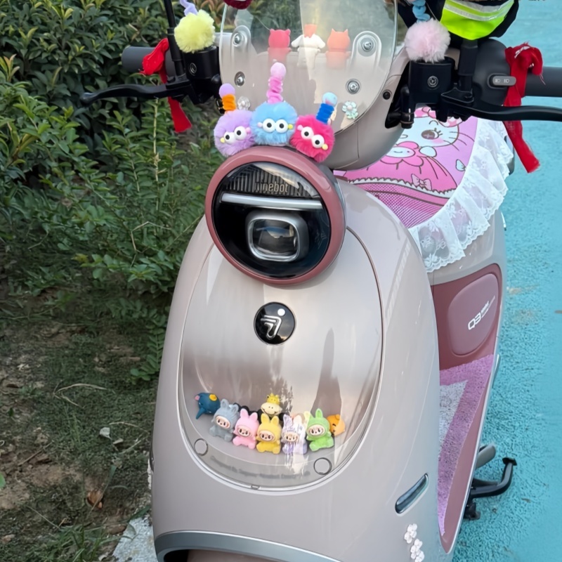 适用25款九号电动车前板内饰改装