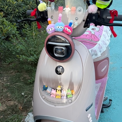 适用25款九号电动车前板内饰改装