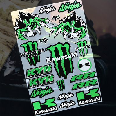 适用川崎贴纸车贴摩托车ninja400