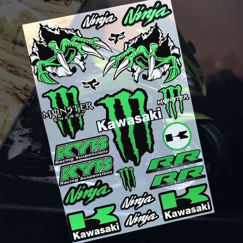 适用川崎贴纸车贴摩托车ninja400