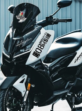 适用升仕150D/150X车身拉花高达机械装饰眼睛贴纸改装贴配件车贴