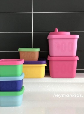 heymankids｜韩国beemymagic高密封防漏硅胶儿童便当盒耐高温饭盒