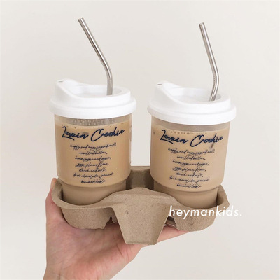 韩国大容量简约耐高温外带咖啡杯