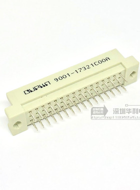 欧式插座 332 直针公座 2*16P 32P 9001-17321C00A 2.54MM 连接器