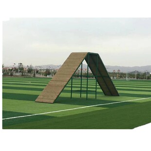 犬心理行为敏捷度训练器材 专业鱼鳞板训练高台 烤漆防腐木人字梯