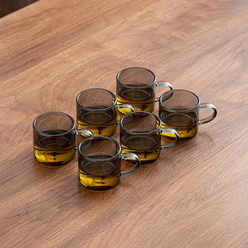 耐热玻璃小茶杯家用功夫