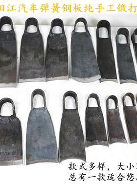 农用手工锻打锄头加厚户外开荒除草挖土开山挖笋种菜大锄头小条锄