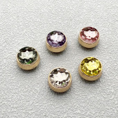 闪亮钻石水钻配饰金属鞋 扣鞋 扣云朵鞋 饰diy鞋 配件 花泡芙装 洞洞鞋