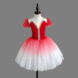 幼儿芭蕾跳舞演出纱裙演出服艾斯米拉达比赛服装女童表演服装纱裙