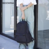 妈咪包女2025新款 多功能双肩背包轻便大容量妈妈包外出母婴包黑色