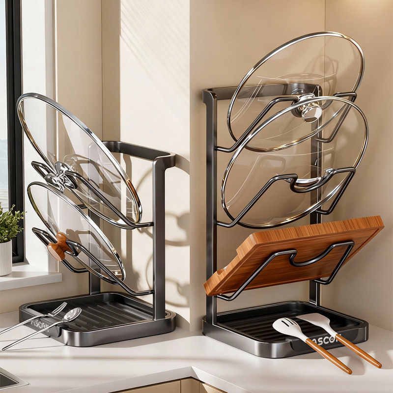 厨房锅盖架家用置物架神器