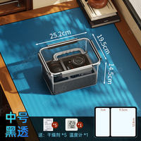 Single-lens reflex camera moisture-proof storage box, suitable for Nikon and SONY lenses, photography equipment, electronic components, shockproof protection box, hygrometer, anti-mold and dehumidification, moisture-proof drying box for the return of the south wind, hand-held dust-proof box thumbnail 3