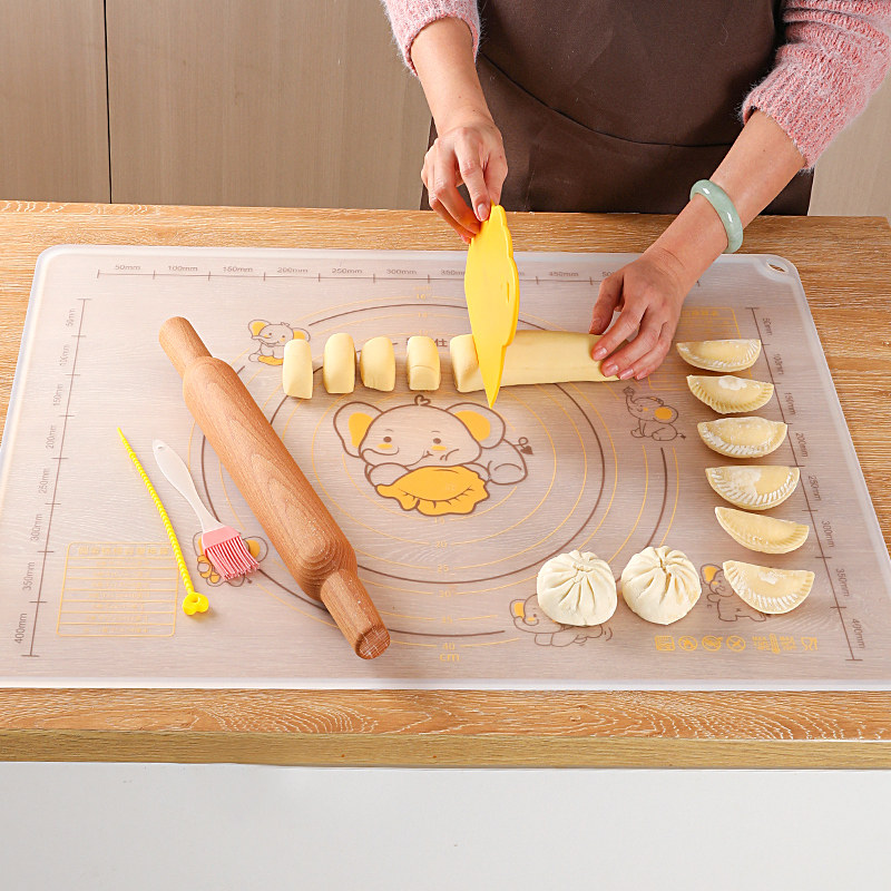 食品级硅胶揉面垫加厚防滑不沾案板厨房烘焙和面做馒头包子擀面垫,厨房/烹饪用具,揉面垫,淘宝优惠券,粉丝福利购,淘宝优惠卷