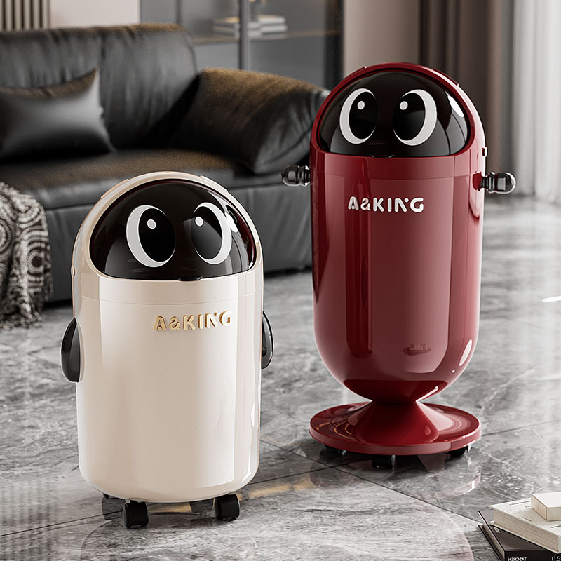 家用垃圾桶2025新款大容量可移动