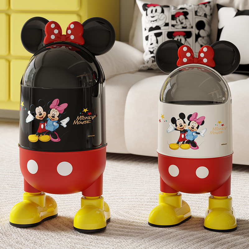 迪士尼联名家用轻奢高颜值垃圾桶