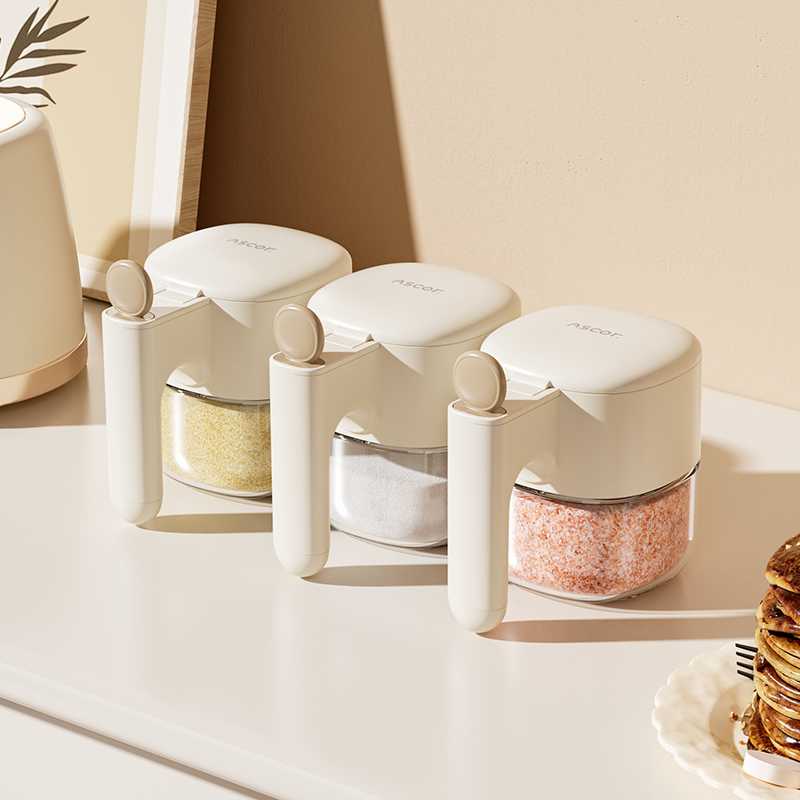 调料盒家用厨房高端轻奢盐罐调味瓶套装组合收纳盒防潮密封调料罐