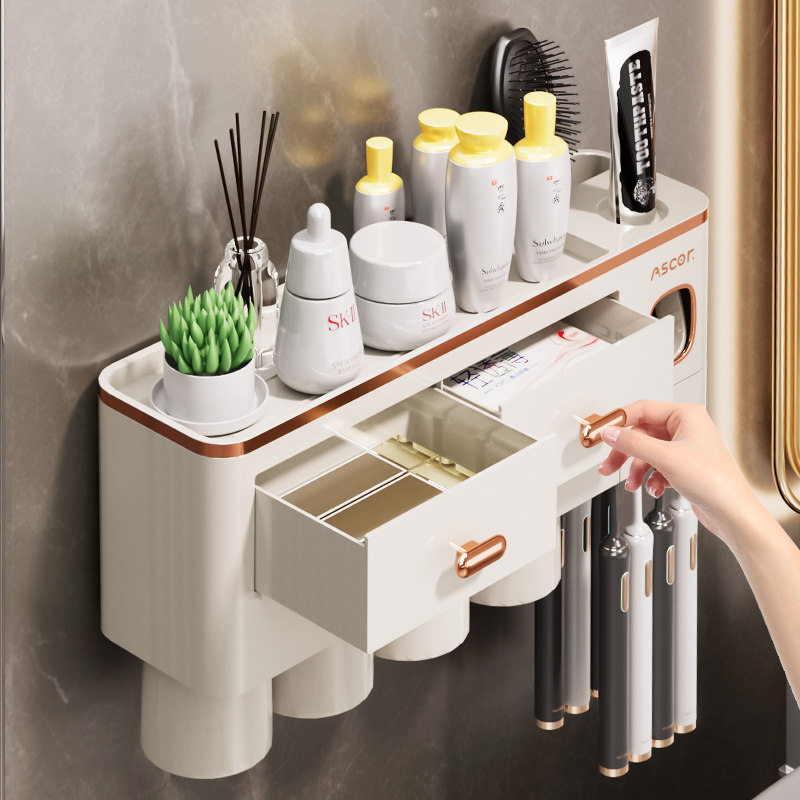 掉落包赔牙刷架免组装透风沥水