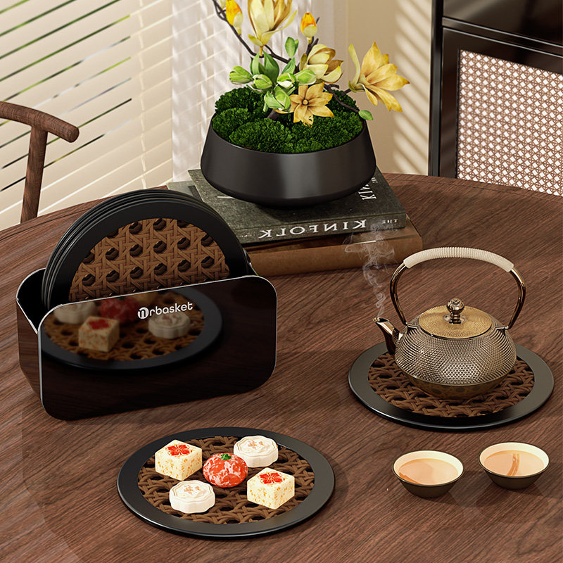 硅胶隔热垫餐桌防烫耐高温砂锅烧水壶加厚桌垫中古风碗盘防热餐垫,餐饮具,餐垫,淘宝优惠券,粉丝福利购,淘宝优惠卷