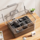 相机防潮箱照相机镜头专用收纳箱湿度计干燥剂防潮收纳盒摄影器材便携除湿恒温柜单反数码 相机密封防尘干燥箱