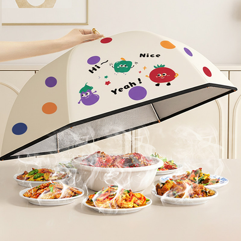 保温菜罩家用饭菜桌罩神器新款加厚冬季可折叠防蚊食物罩盖菜罩子,收纳整理,餐桌罩,淘宝优惠券,粉丝福利购,淘宝优惠卷