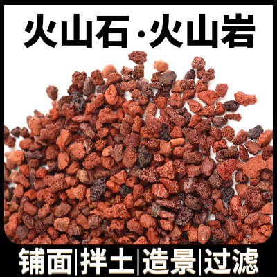 火山石颗粒土兰花专用土多肉水族