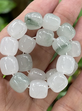 女冰翠玉天山玉新中式手串