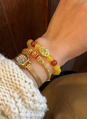 大日如来手工编织龙绳手链