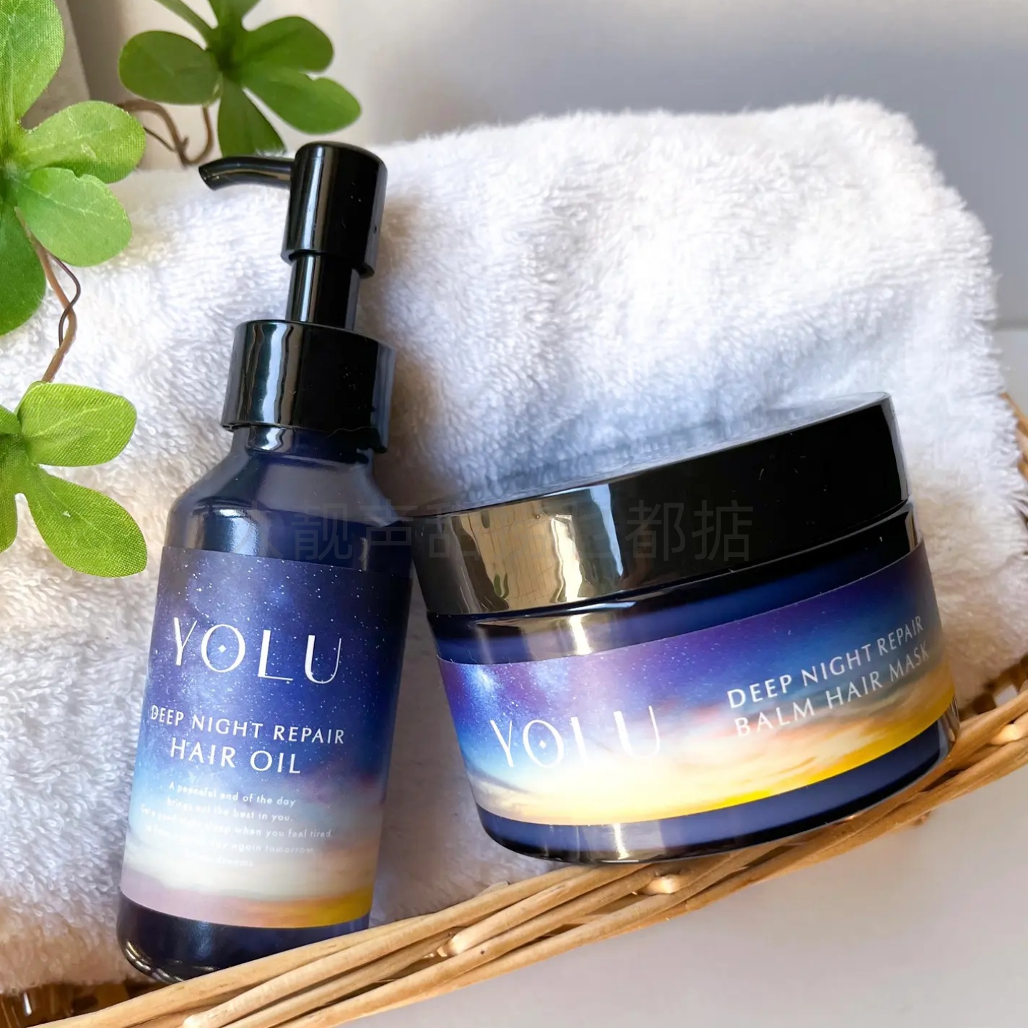 日本代YOLU洗发水护发素套装护发蛋白营养液育发深水炮弹头皮修护