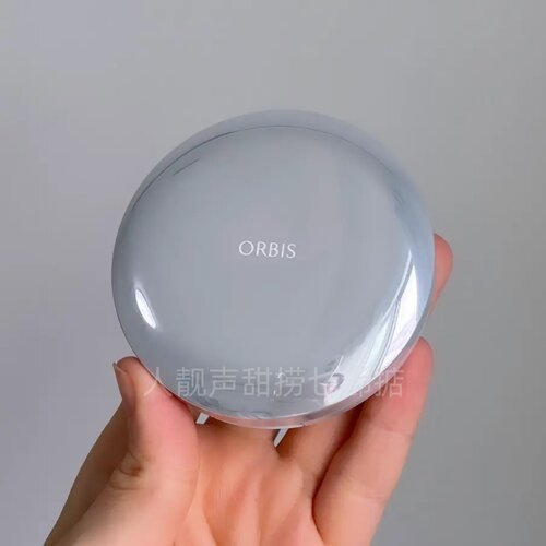 日本代购ORBIS蜜粉奥蜜思定妆粉蜜桃色限定替换装薰衣草色眼下蜜