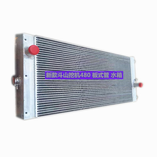 挖掘机水箱散热器中冷器斗山480
