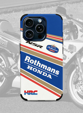 本田NSR250烈火战车乐富门摩托车机车手机壳17air 16promax适用iPhone15pro苹果14 air 13 12 Rothmans