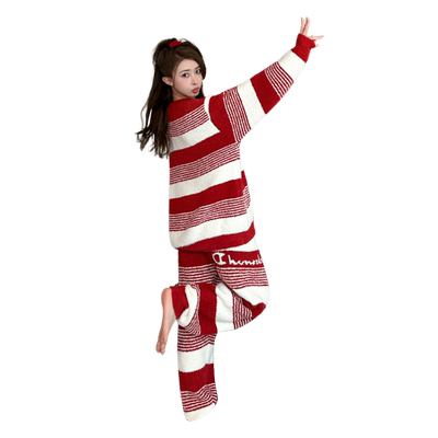 情雪妃小红书爆款睡衣女半边绒