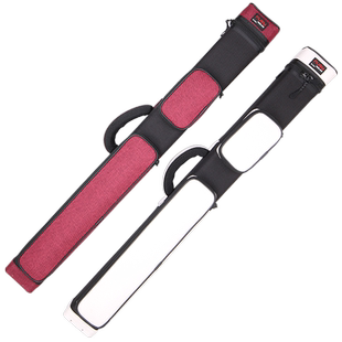 FURY威利台球用品杆筒杆包九球多孔杆袋美式五孔杆桶黑八多功能