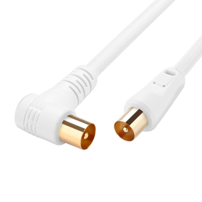 双英制北京歌华东方广电TV有线电视线闭路线螺纹F头机顶盒连接线