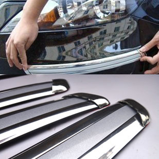 F0四角防撞条 欧星比亚迪F6 景逸加宽防撞条 保险杠防撞条