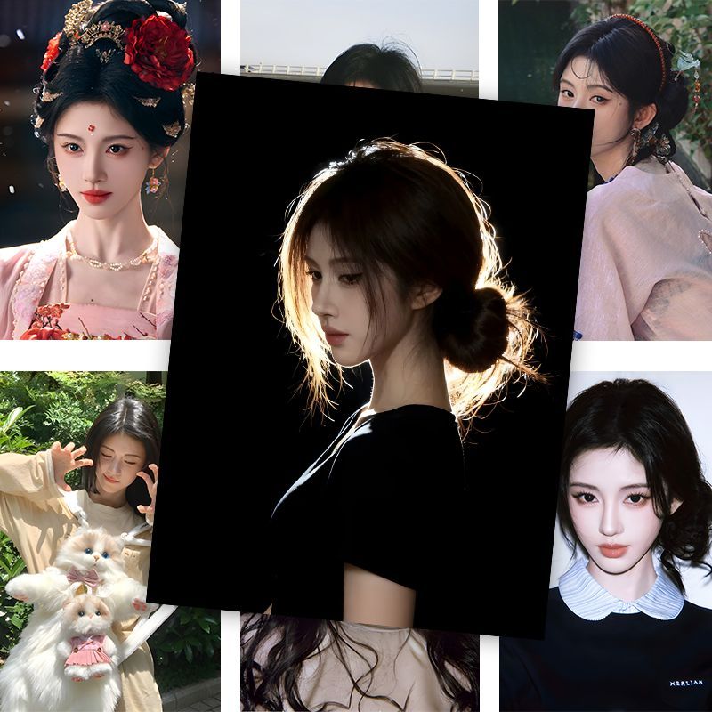 新款60张鞠婧祎墙贴海报蜜橘应援周边房间宿舍装饰画精美壁纸贴墙