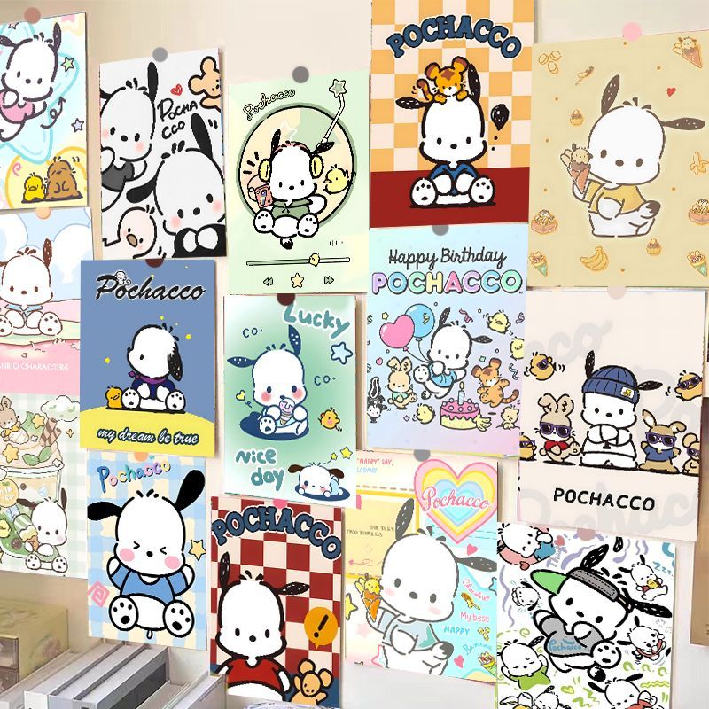 60张帕恰狗海报装饰墙贴素材纸学生少女宿舍房间卧室diy装饰墙面