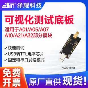 RF01适用于A01 A22 A32 A10 A28模块 A07 泽耀可视化测试底板ASDS