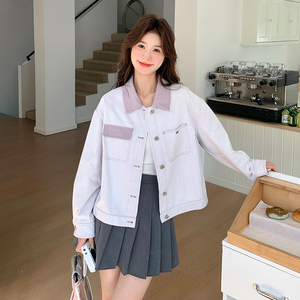 现货 宽松 撞色 外套297-1129-P155-K218图片