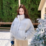 【新款】90绒现货个性羽绒服297-1917-P285-K418，女装棉衣/棉服，艾艾淮淮