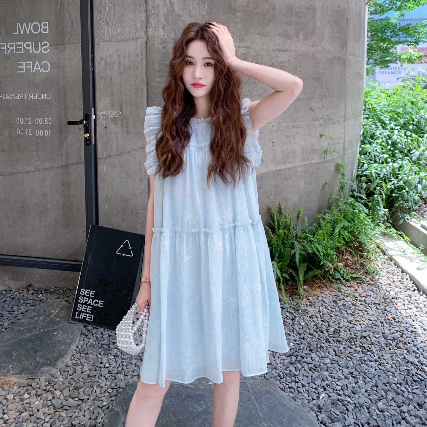 【新款】现货减龄连衣裙297-1515-P135-K198，女装连衣裙，艾艾淮淮